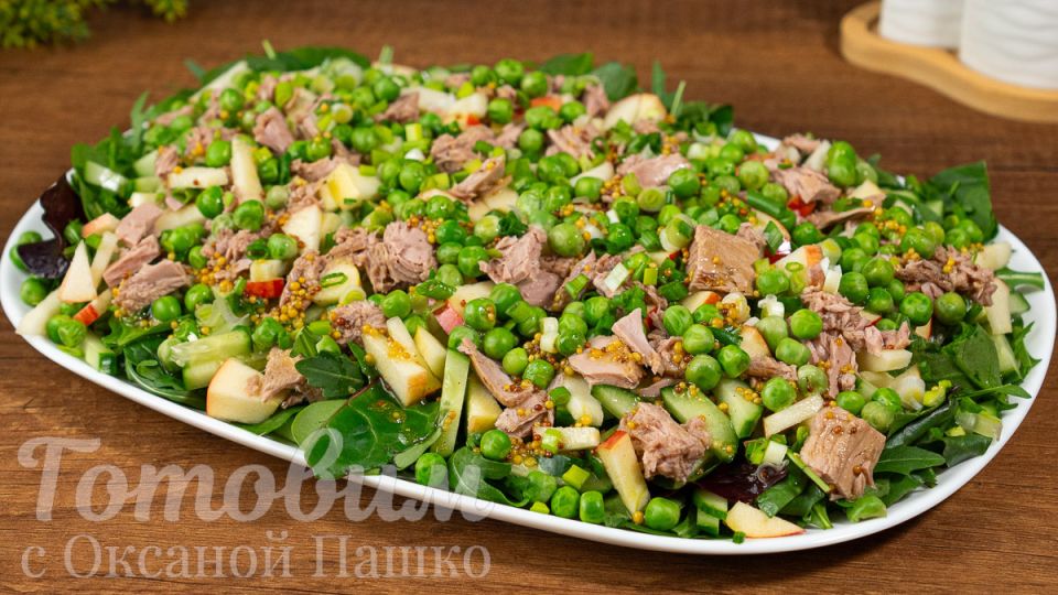 Обновленный рецепт легкого салата с тунцом: идеальное сочетание вкуса и пользы