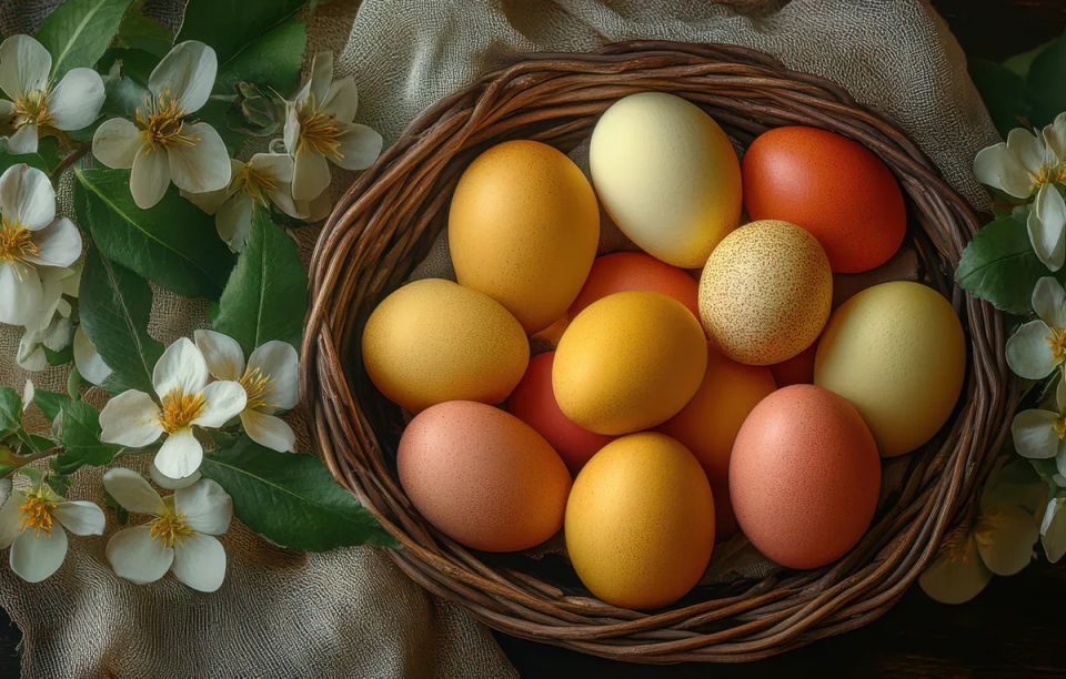 Пасхальное волшебство: как раскрасить яйца натуральными красителями