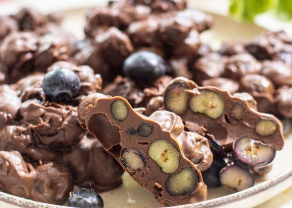 Голубика в шоколаде: освежающий десерт на любой случай