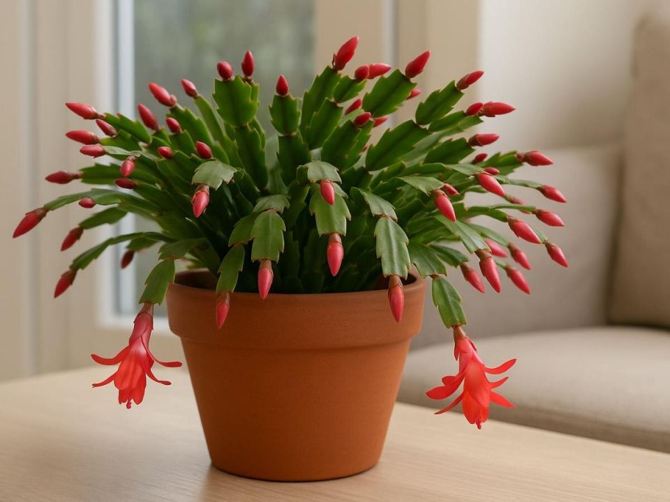 Как правильно ухаживать за рождественским кактусом: советы для яркого цветения