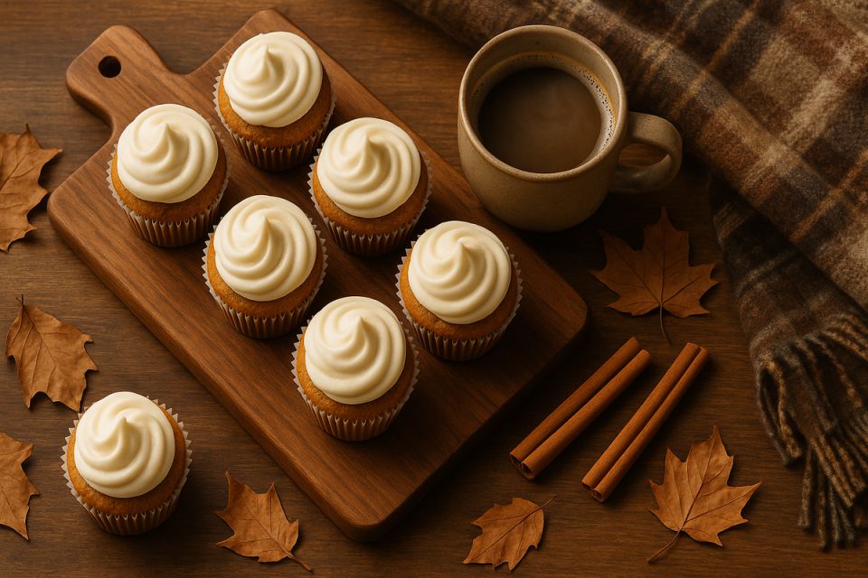 Осенние тыквенные кексы: уютный аромат на каждый вечер