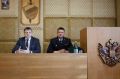 Министр внутренних дел по Республике Мордовия генерал-майор полиции Юрий Поляков представил личному составу нового руководителя Межмуниципального отдела МВД России Краснослободский