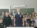 В Кочкуровском районе начальник ОГИБДД ММО МВД России "Лямбирский", капитан полиции Денис Пашуткин, провёл профилактическую беседу с учащимися 2-8 классов МОУ Сабаевская СОШ о безопасности на дорогах в период летних каникул