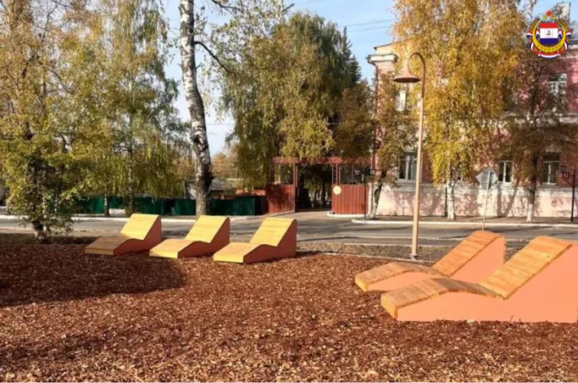 Новый сквер украсил Ардатов Новый сквер украсил Ардатов