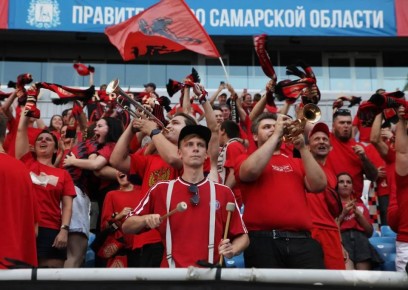 Матч «Акрон» — «Локомотив» в Саранске посетили более 8500 зрителей