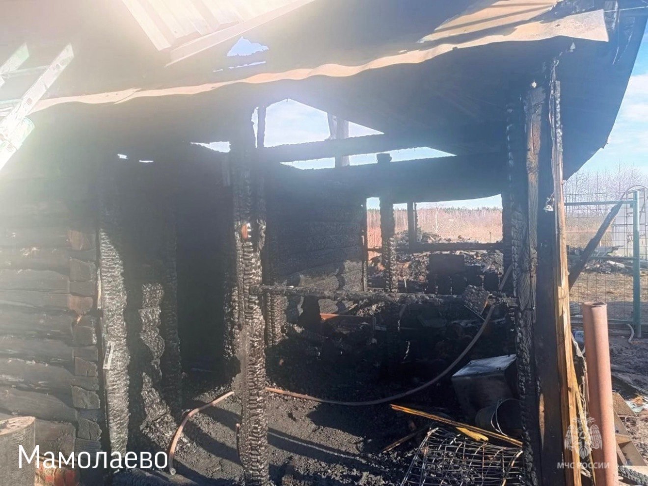 За минувшие сутки в регионе уничтожено три надворные постройки За минувшие сутки в регионе уничтожено три надворные постройки