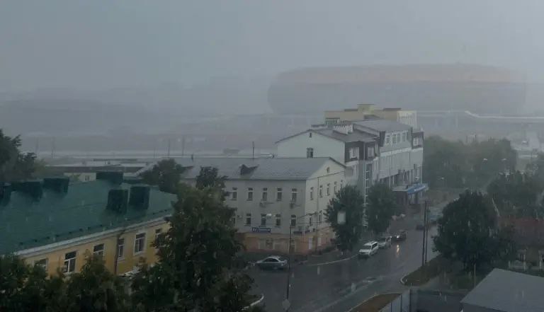 В Мордовии в конце недели синоптики обещают сильный дождь