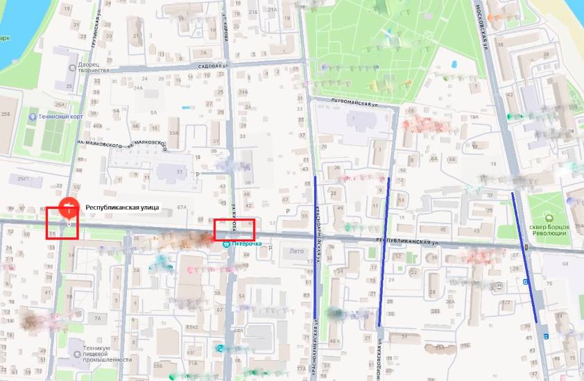 В Саранске будет временно ограничено движение и исключена стоянка транспортных средств с 1 ноября по 1 декабря