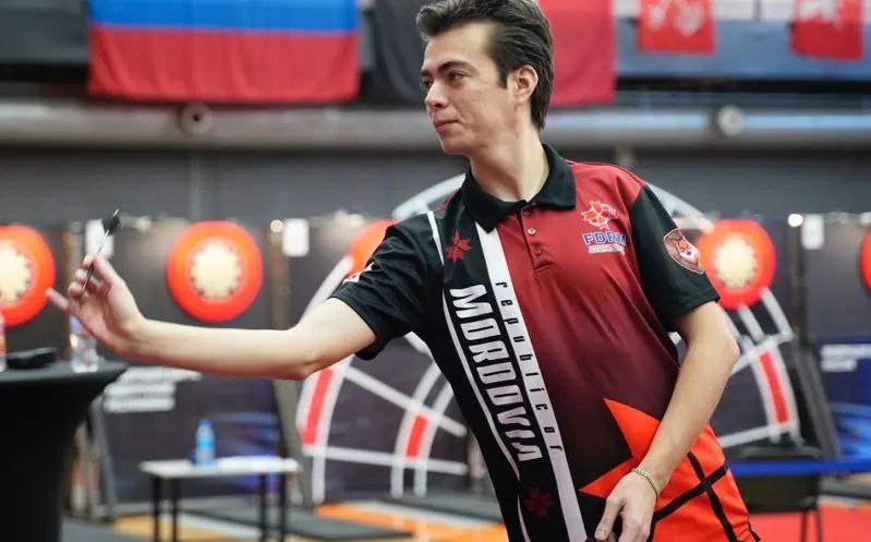 Илья Веретенников из Мордовии чемпионом России по дартс