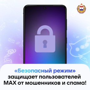Защитите себя от мошенников и спама с помощью MAX!