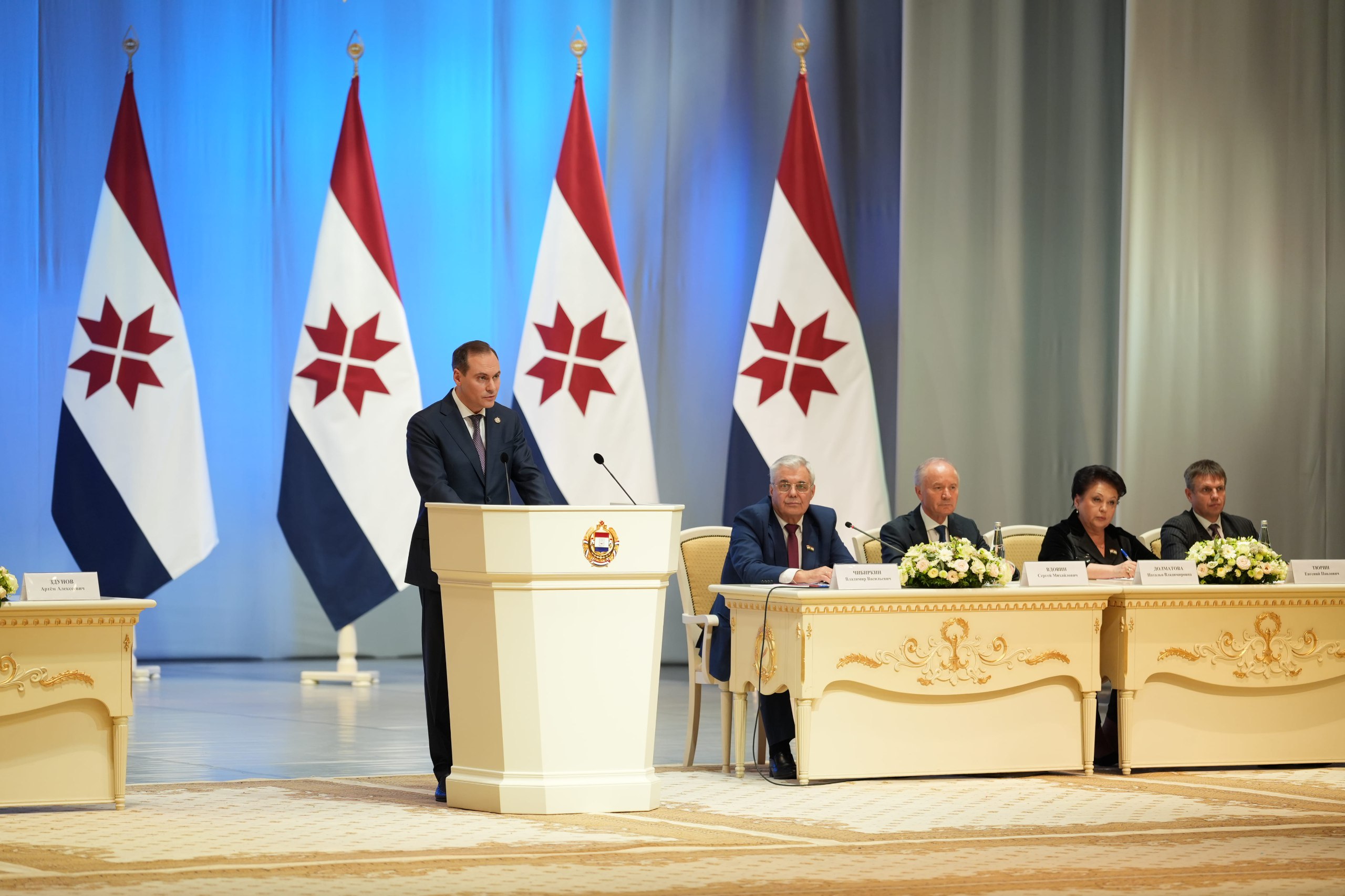 Глава Мордовии Артём Здунов выступил с ежегодным Посланием Государственному Собранию республики Глава Мордовии Артём Здунов выступил с ежегодным Посланием Государственному Собранию республики