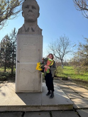 Анна Долгарева: А тем временем я почитала стихи детворе из Вадимской школы села Преображенка в Херсонской области