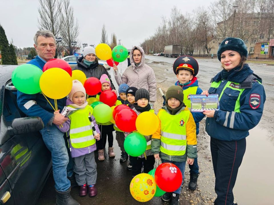В Ковылкино состоялась акция "Засветись"