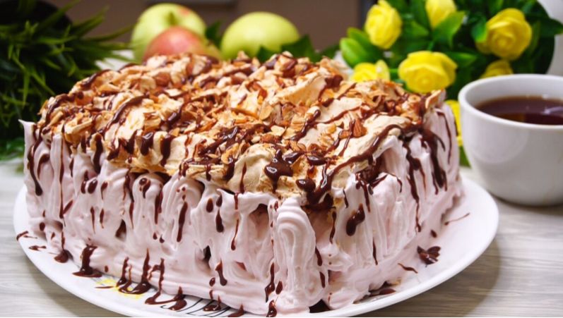 Норвежский торт: лучшее наслаждение для сладкоежек