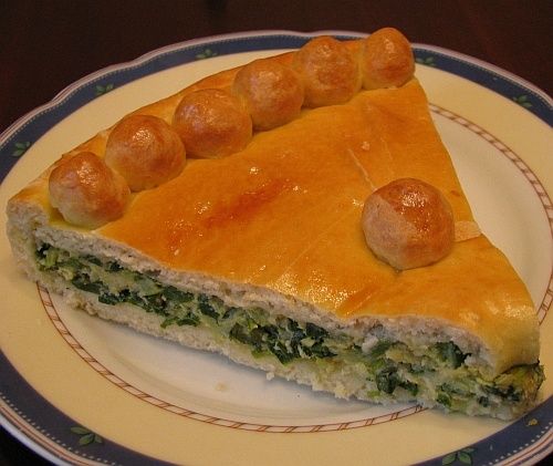 Пирог с зеленым луком и яйцом: вкусная защита от осенних вирусов