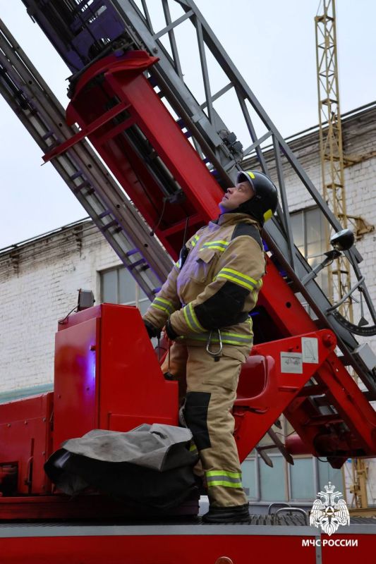 Пожар на предприятии в Республике Мордовия Пожар на предприятии в Республике Мордовия