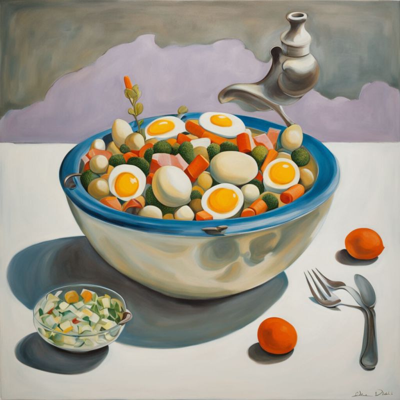 Кулинарное наследие 20 века: от Оливье до чизбургера