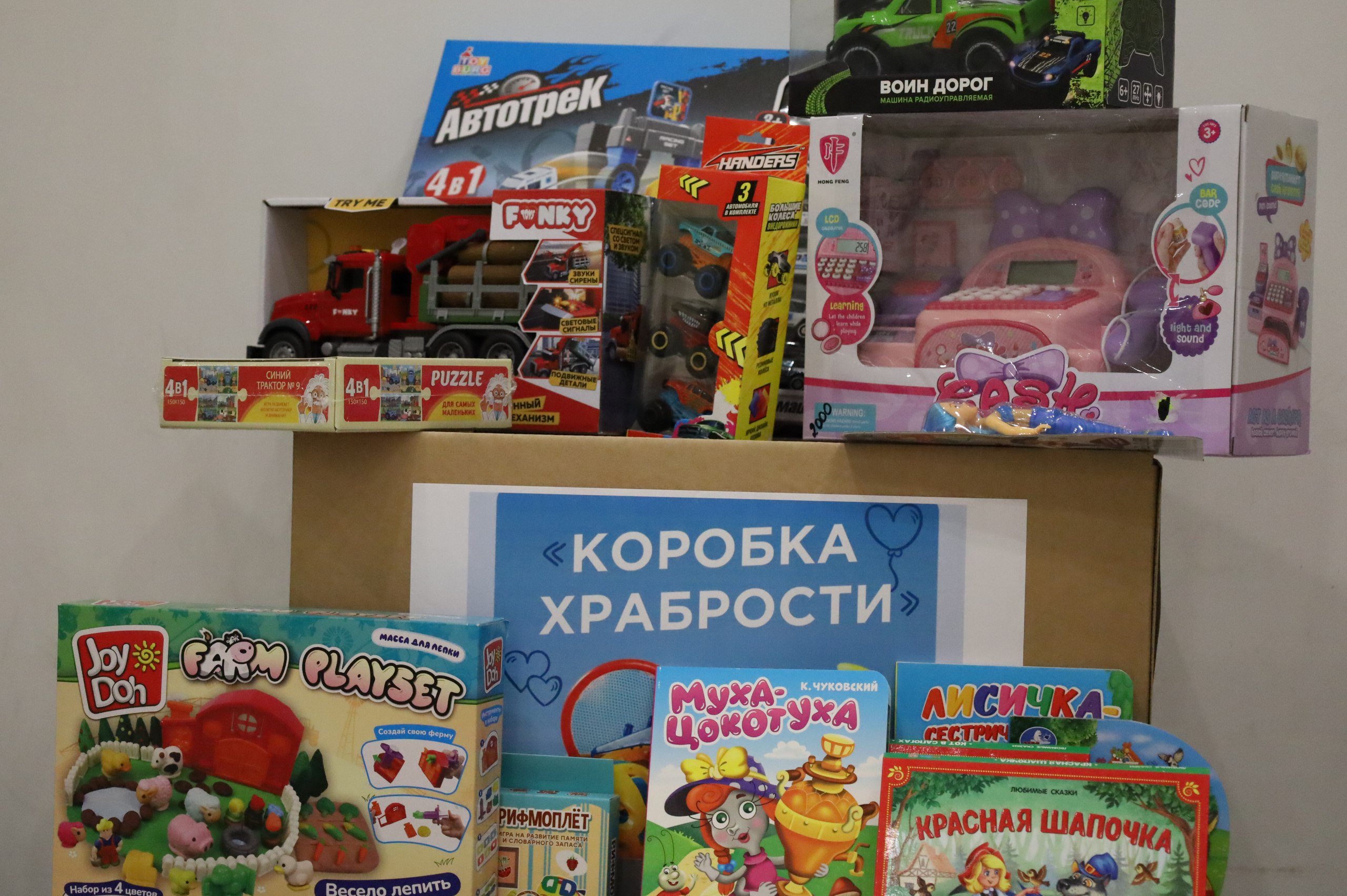 В «Коробке храбрости» – новые подарки для детей от Госсобрания республики