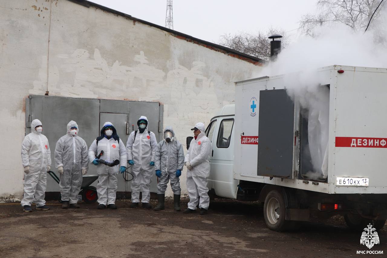 В лямбирском районе проводилось командно-штабное учение с муниципальным звеном территориальной подсистемы РСЧС