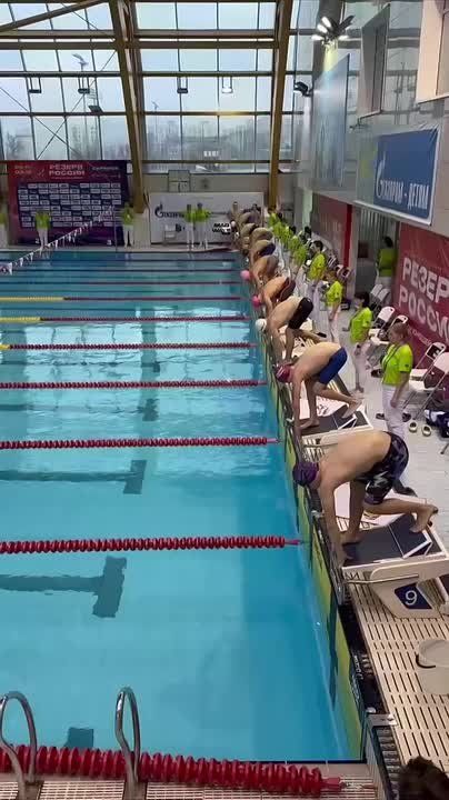 В Саранске проходят Всероссийские соревнования по плаванию «Резерв России»