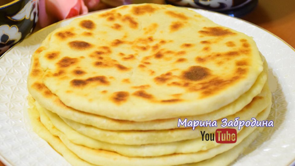 Сырные лепешки на кефире