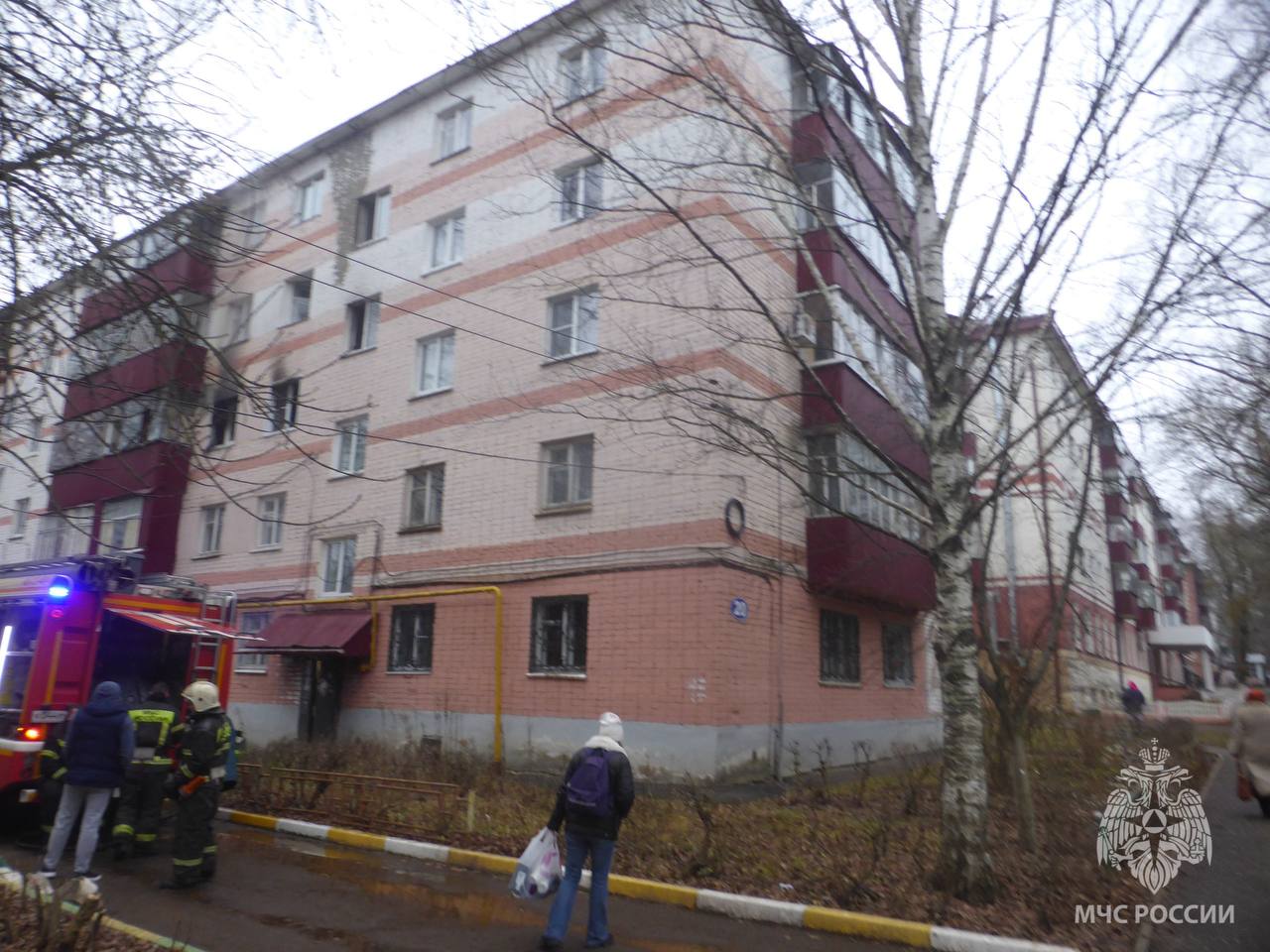 В Саранске горела квартира В Саранске горела квартира