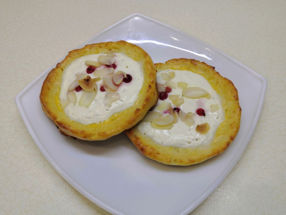 Прекрасное сочетание: ватрушки с ягодной начинкой