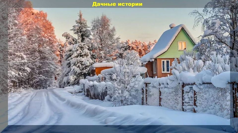 Январские хлопоты для дачников: чем заняться в зимний период