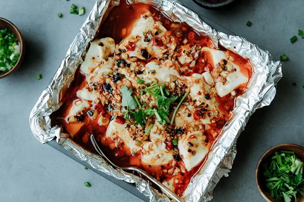 Летний гастрономический фейерверк: запеченный тофу с пряным соусом