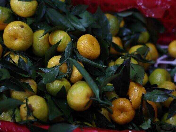 Необычная контрабанда: тонну мандаринов замаскировали под виноград