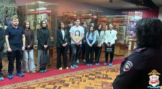 Профориентация для будущих юристов: выпускники института посетили МВД по Республике Мордовия