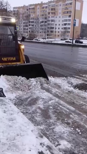 Коммунальные службы Саранска не сбавляют темпов по уборке снега