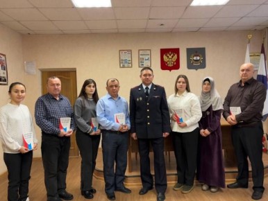 В Управлении по вопросам миграции МВД по Республике Мордовия состоялась торжественная церемония принесения Присяги гражданина Российской Федерации