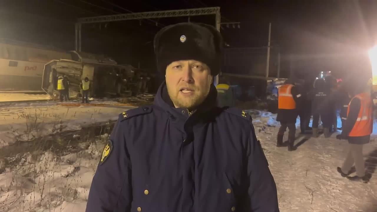 "Произошло боковое столкновение": исполняющий обязанности Мордовского транспортного прокурора Герман Юдин прокомментировал столкновение грузового поезда и локомотива в Пензенской области