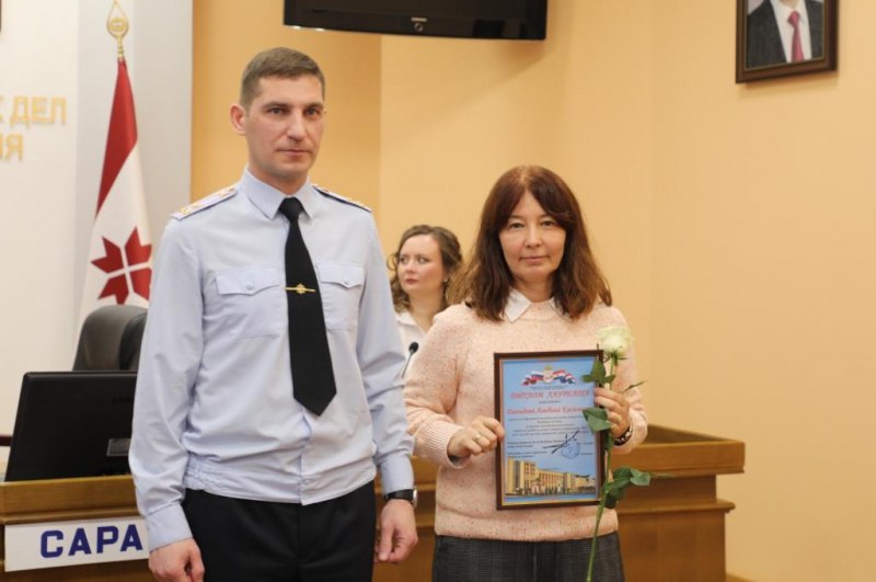 В МВД по Республике Мордовия прошло торжественное награждение журналистов, освещающих деятельность органов внутренних дел В МВД по Республике Мордовия прошло торжественное награждение журналистов, освещающих деятельность органов внутренних дел