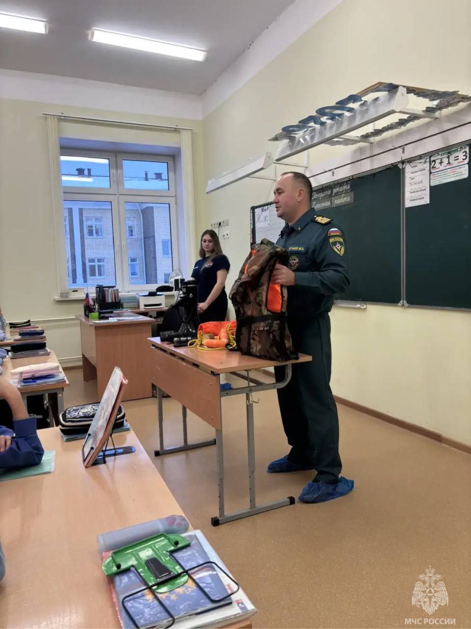 Инспекторы ГИМС МЧС России провели профилактическую беседу с учащимися Краснослободской школы Инспекторы ГИМС МЧС России провели профилактическую беседу с учащимися Краснослободской школы