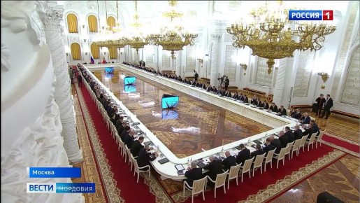 Глава Мордовии 25 декабря принял участие в заседании Государственного Совета под председательством Президента страны Владимира Путина