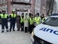 Сотрудники Госавтоинспекции совместно с кадетами 7 класса по линии Госавтоинспекции МБОУ "Ардатовская СОШ" приняли участие во Всероссийской акции "Зимняя дорога полна опасностей"