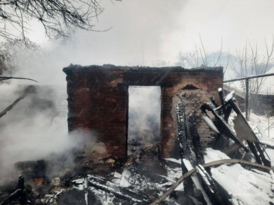 В Рузаевском районе на пожаре погиб мужчина