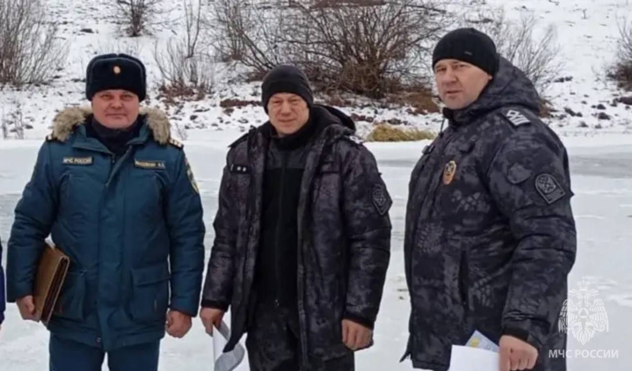 По всей республике проходят профилактические мероприятия по безопасности на льду По всей республике проходят профилактические мероприятия по безопасности на льду