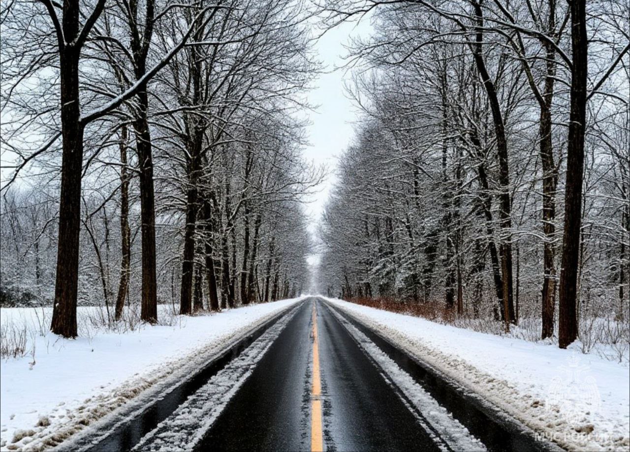 14 января местами по Республике Мордовия ожидается гололедица