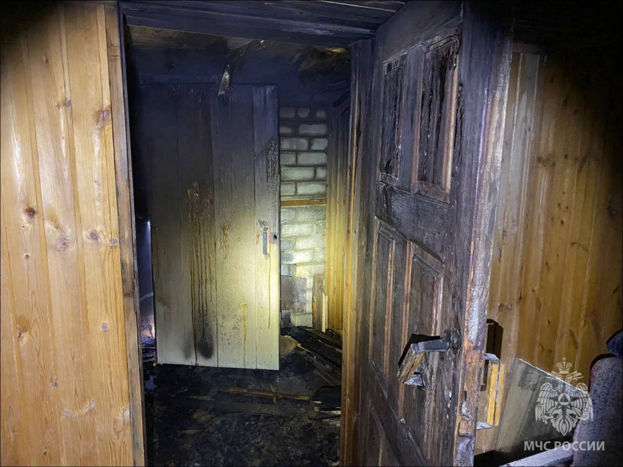 В Краснослободском районе горела баня В Краснослободском районе горела баня