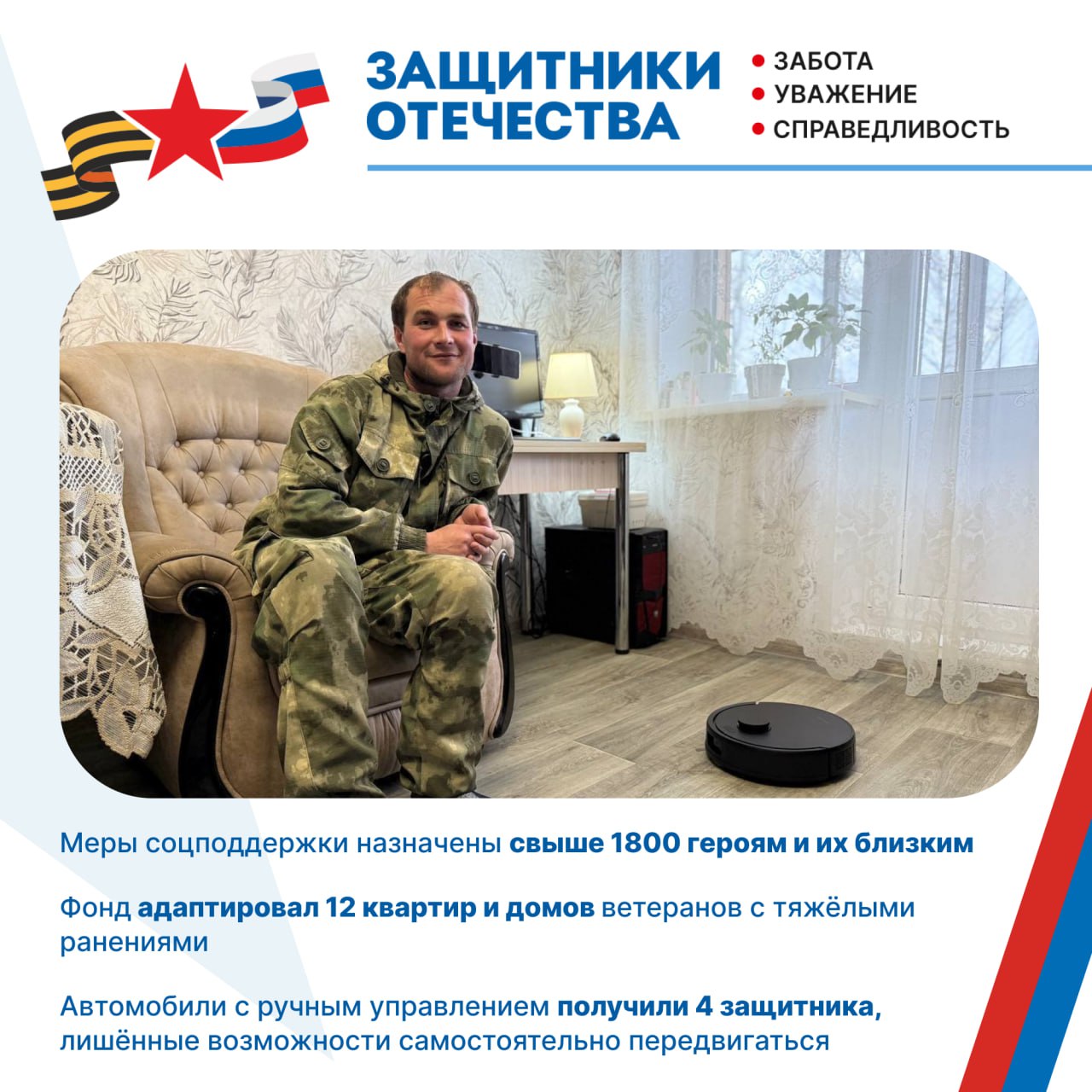 Госфонд «Защитники Отечества» помогает ветеранам СВО из Мордовии вернуться к полноценной жизни Госфонд «Защитники Отечества» помогает ветеранам СВО из Мордовии вернуться к полноценной жизни