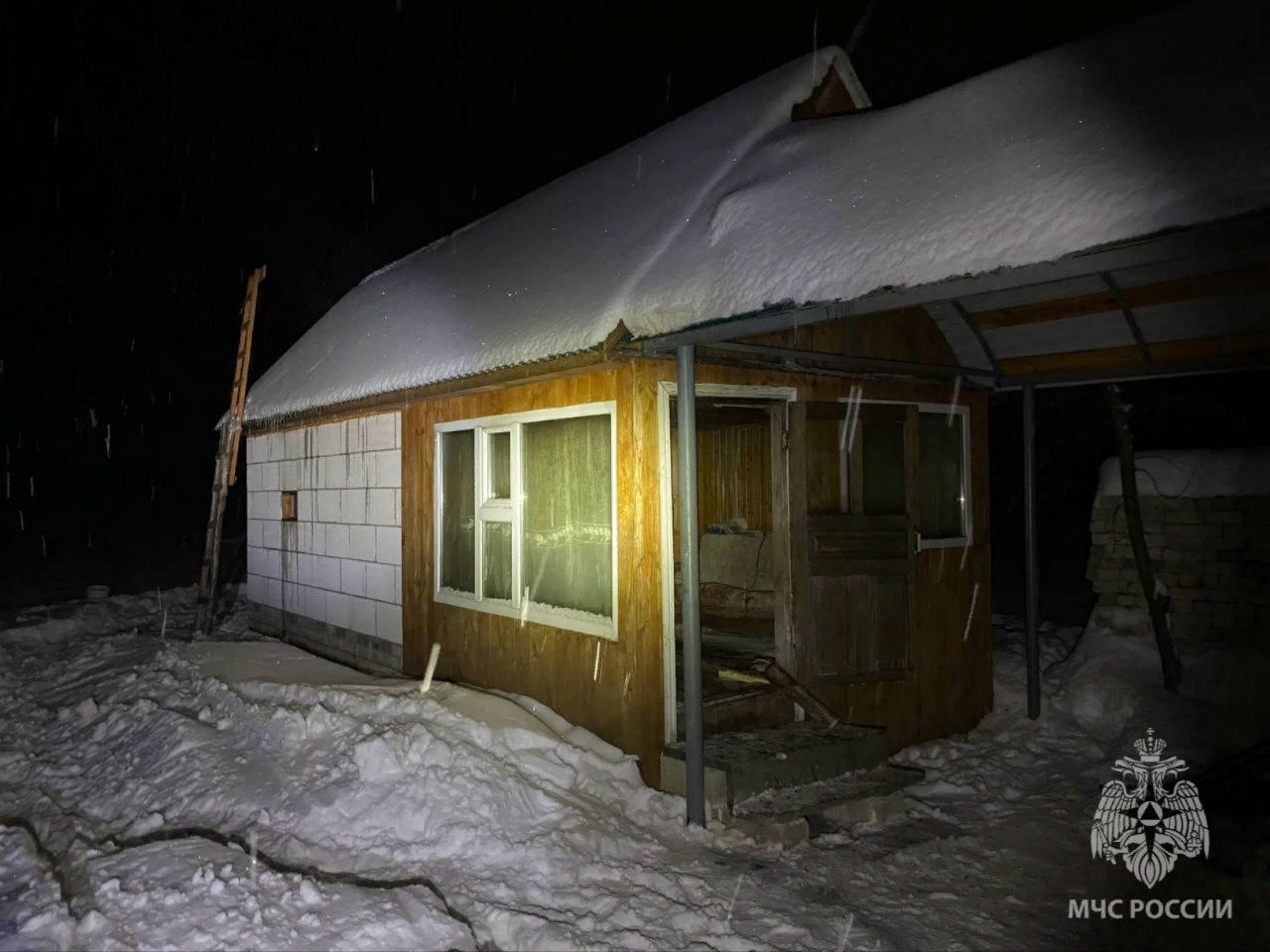 В Краснослободском районе горела баня В Краснослободском районе горела баня