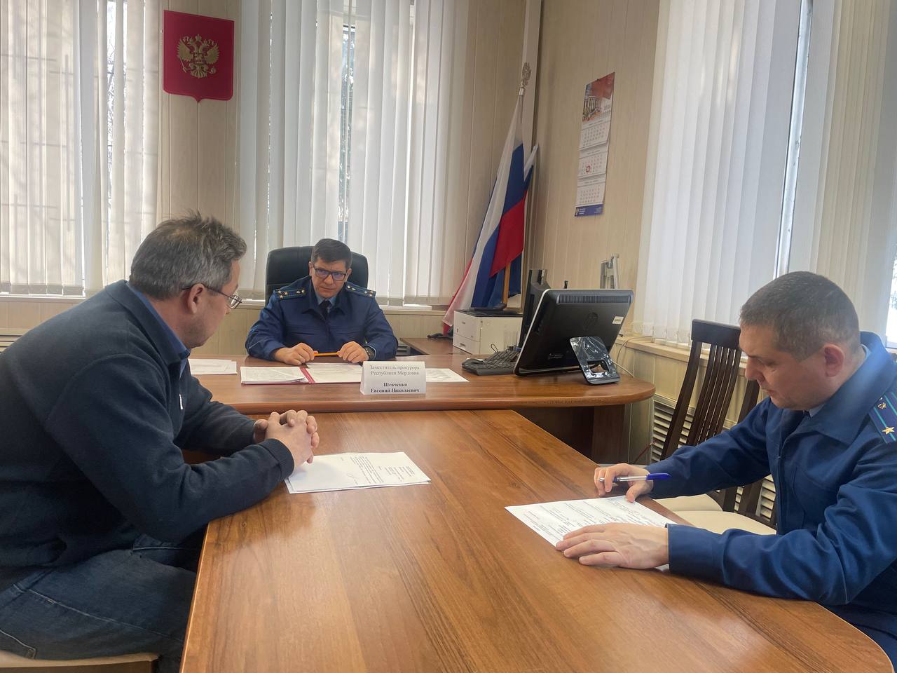 В Атяшевском районе работала мобильная приемная прокурора Республики Мордовия