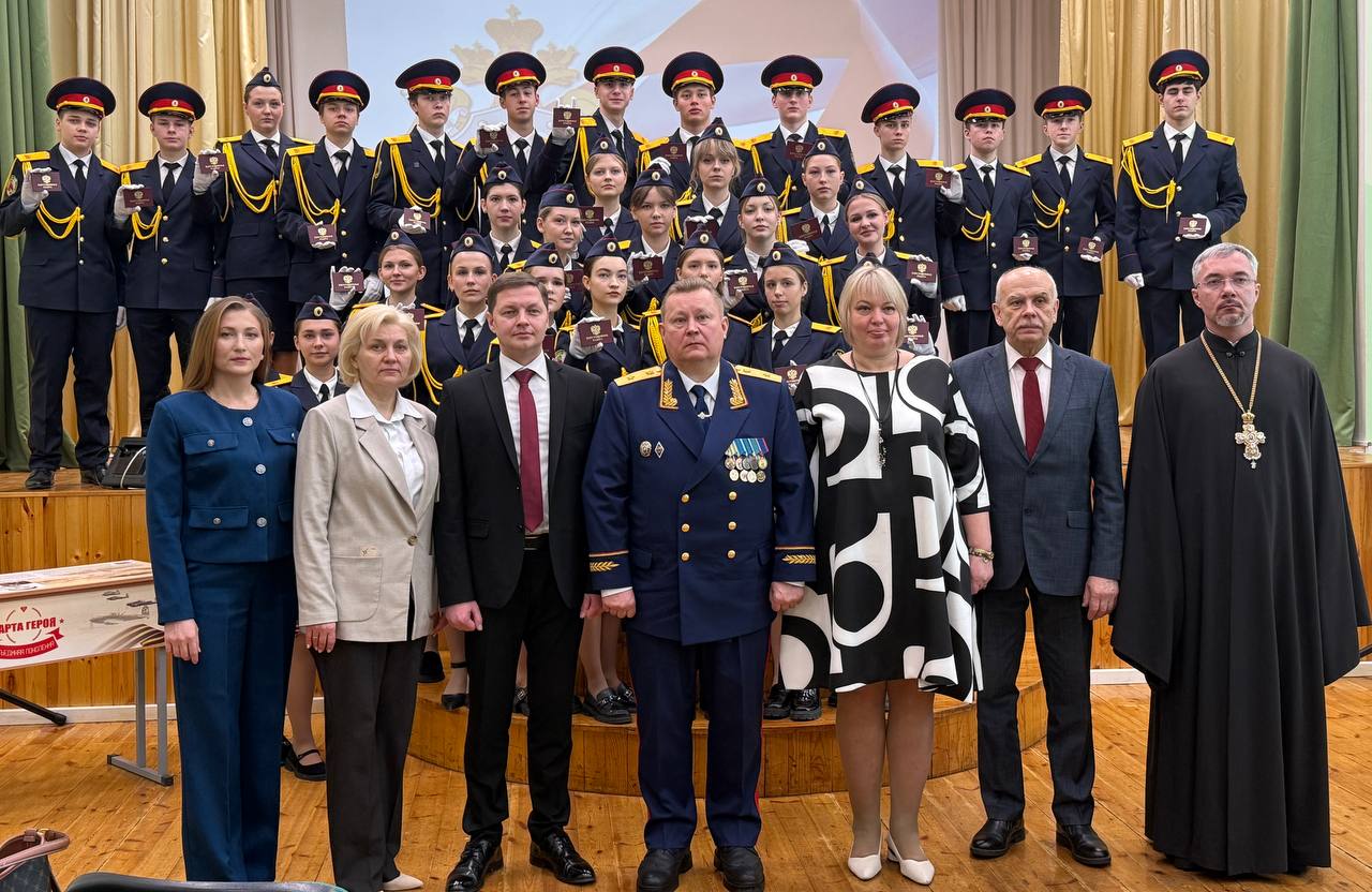 В Саранске ряды кадет пополнили десятиклассники из МОУ «Гимназия №12»