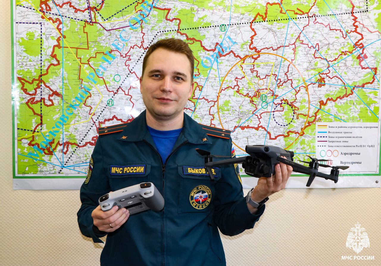 Хороших выходных тебе желает инженер группы робототехнических средств и беспилотных авиационных систем СПСЧ города Саранска Андрей Быков