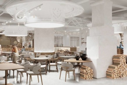 Казанский ЦУМ преобразится: новые эскизы фуд-корта с татарским колоритом