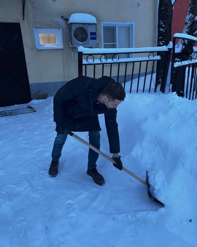 Командой присоединились к акции «Снежный десант»
