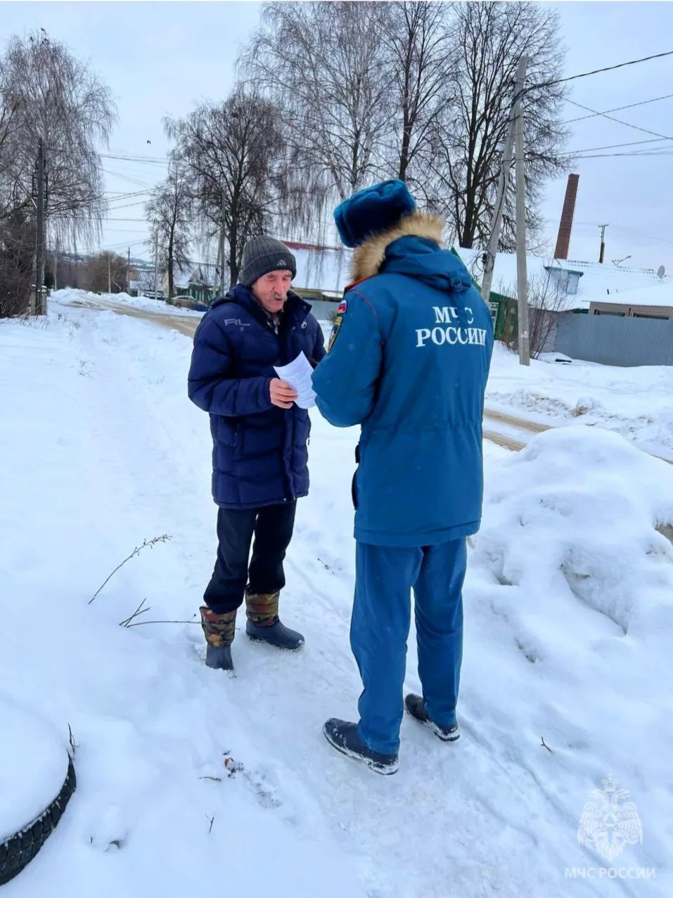 Безопасность в зимний период